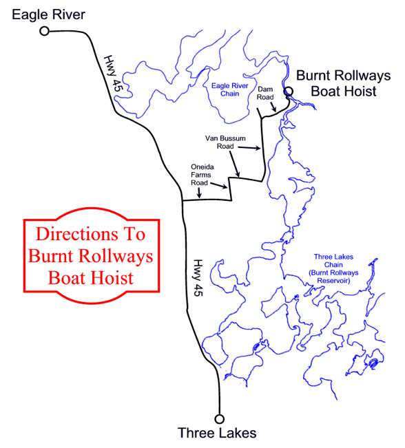 Map to Boat Hoist