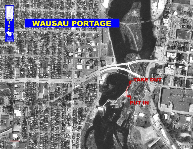 MAP 8 Gilbert Park to Mosinee Flowage