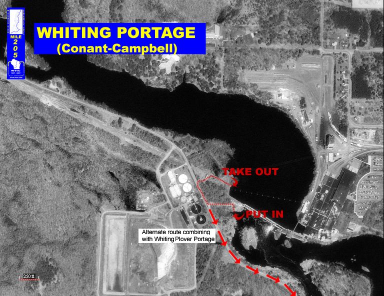 MAP 10 DuBay Dam to Whiting Plover Portage