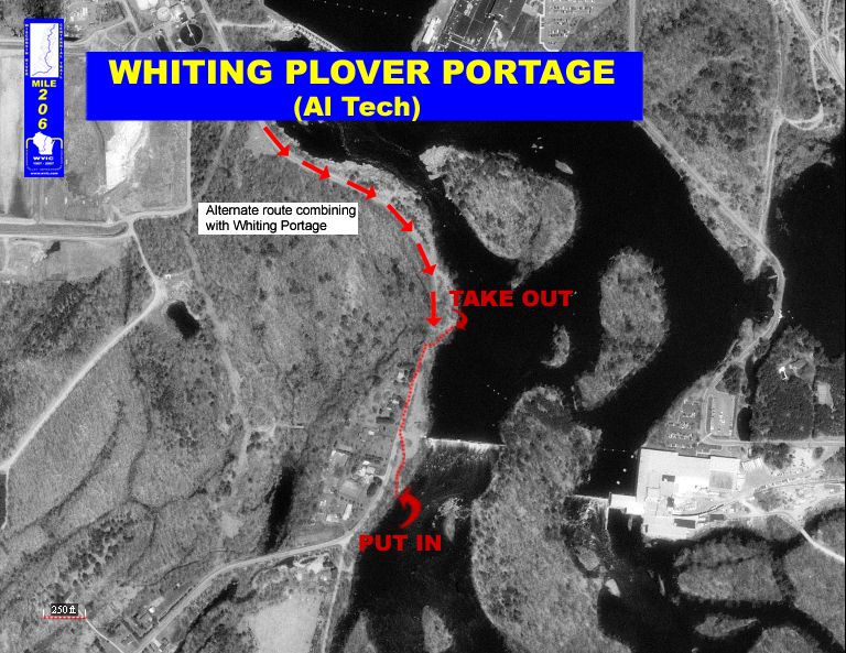 MAP 10 DuBay Dam to Whiting Plover Portage